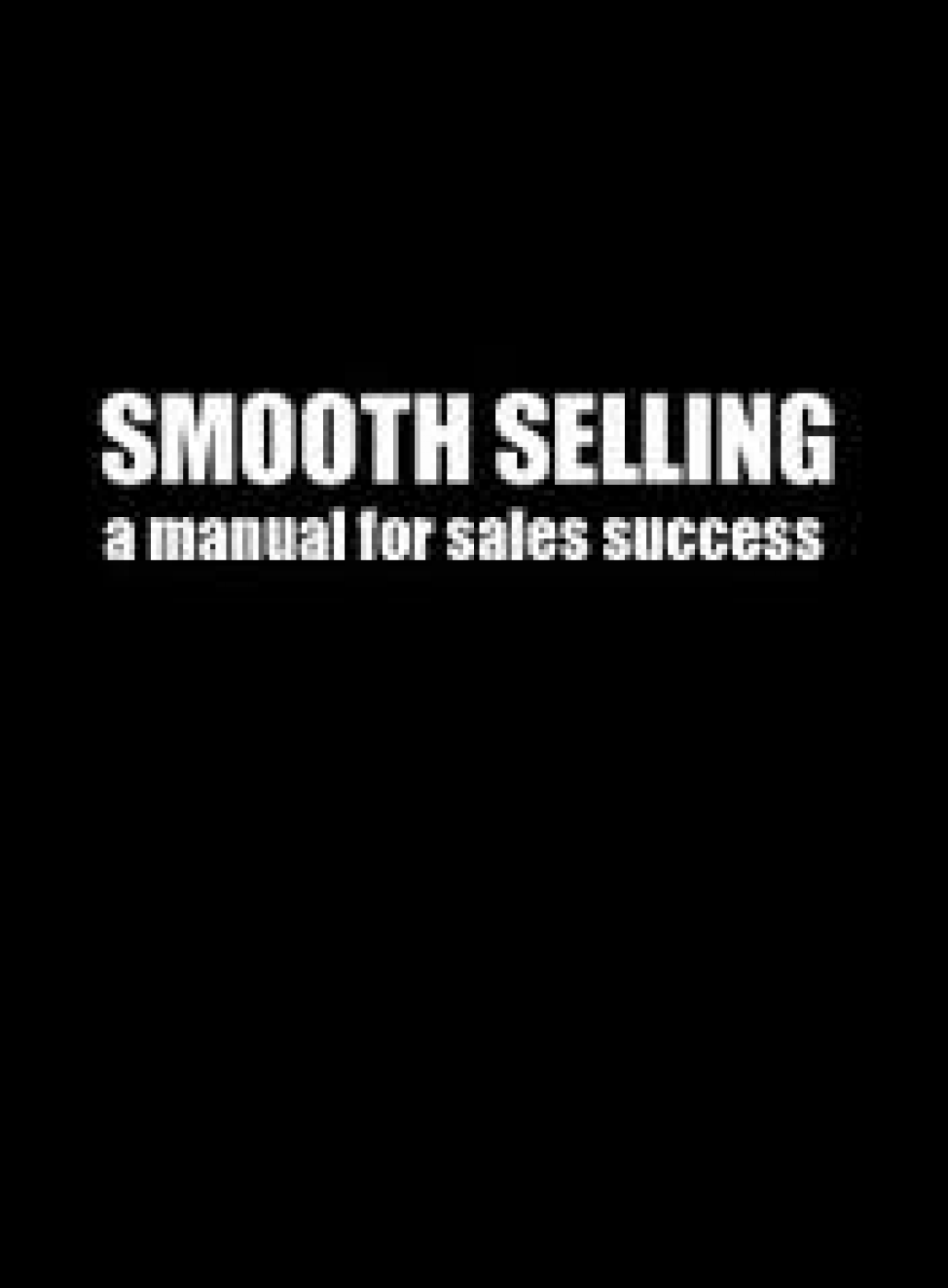Create your own Sales Manual 
