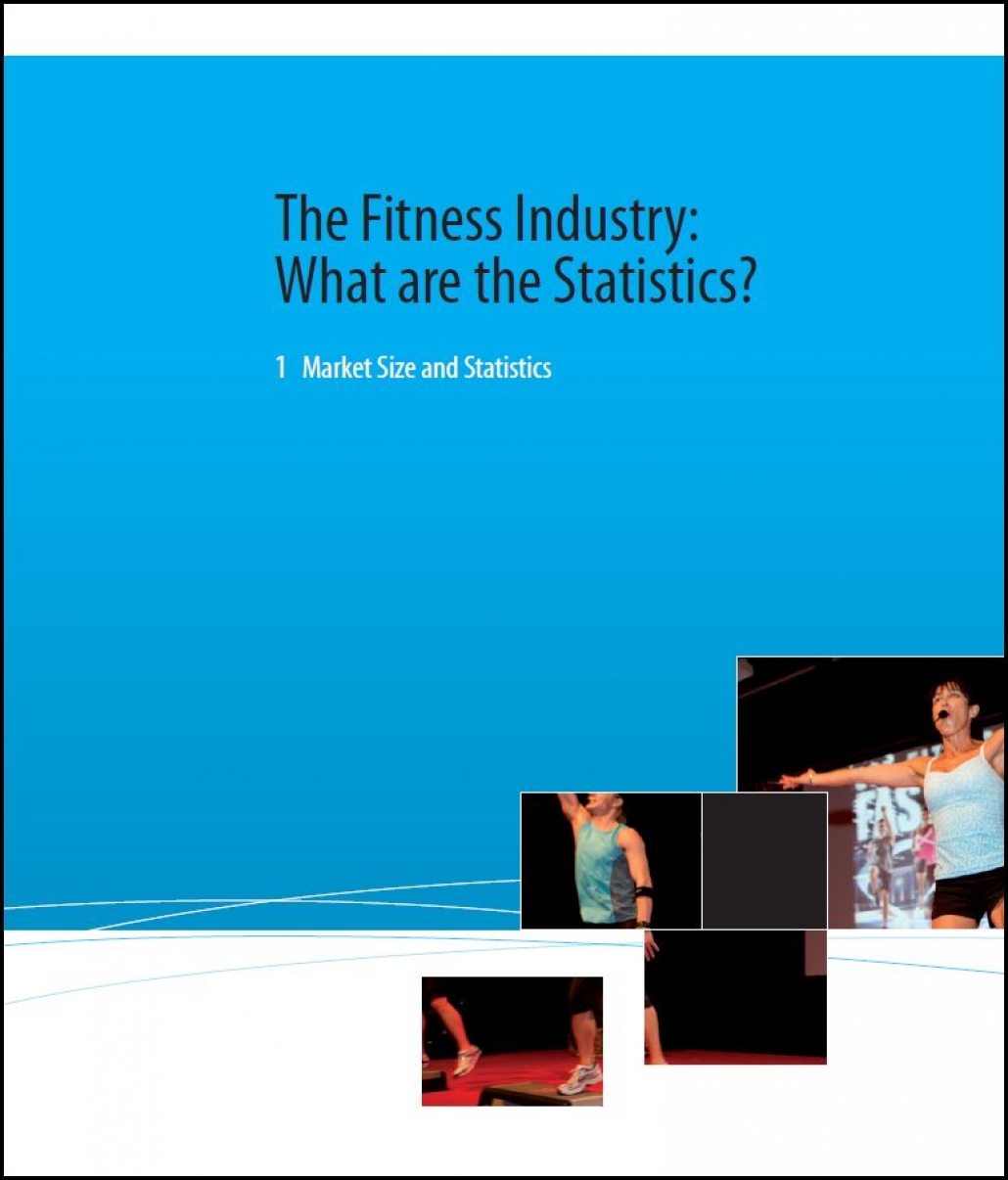 Marketsize & statistics of fitnessclubs