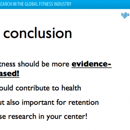 Presentation about studies on effectiveness as described in the book  - 2