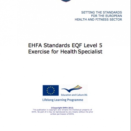 Exercise for health specialist standards level 5 - 0
