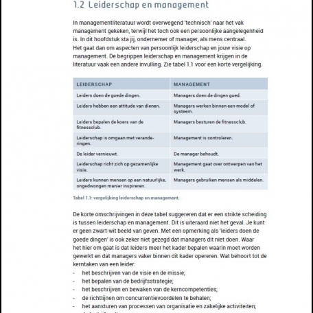 Strategisch Management Hoofdstuk 1: Leiderschap - 1