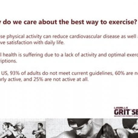 Get Fit with GRIT: A Les Mills High Intensity Interval Training Intervention Study - 2