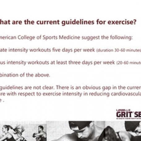 Get Fit with GRIT: A Les Mills High Intensity Interval Training Intervention Study - 3