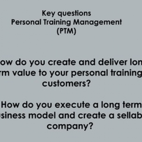 Personal Training Management - 3