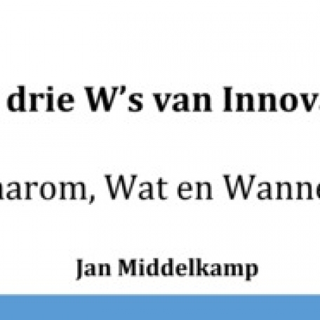 Handouts Innovatie Congres Veldhoven op 4 juni 2016 - 4