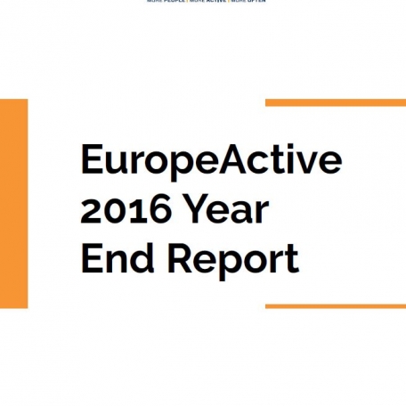 EuropeActive Year End Report 2016 - 0