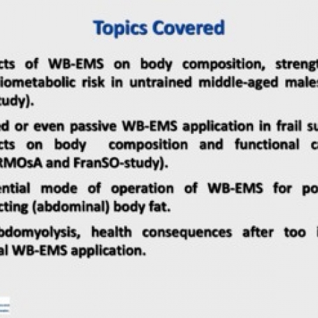 Status of research and scientific back-up of WB-Electromyostimulation - 1