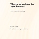 There is no business like sportbusiness 