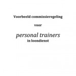 Commissie regeling voor personal trainers 